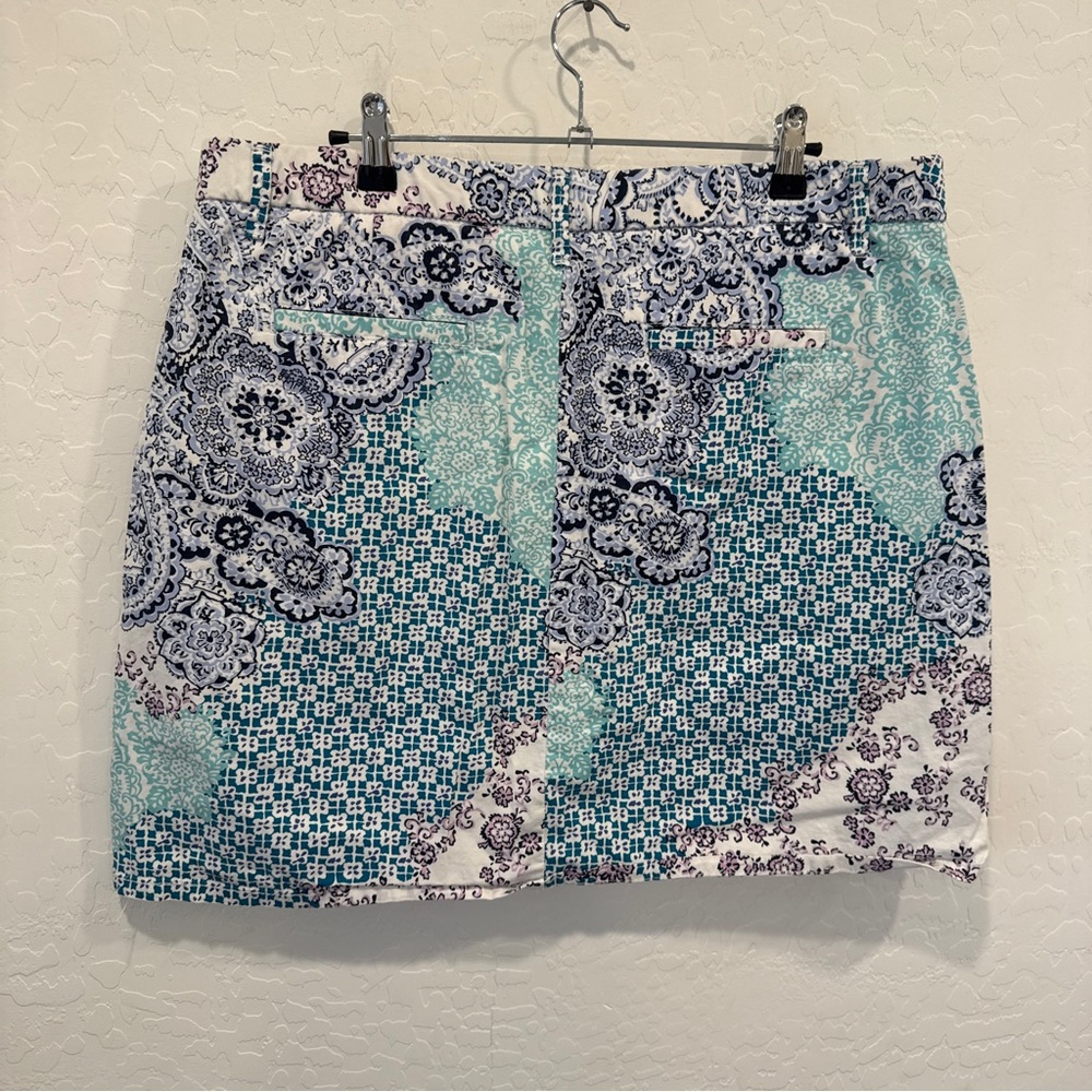 Croft & Barrow Athletic Skort Womens 16 Floral Paisley Golf Tennis Spring - Picture 6 of 6